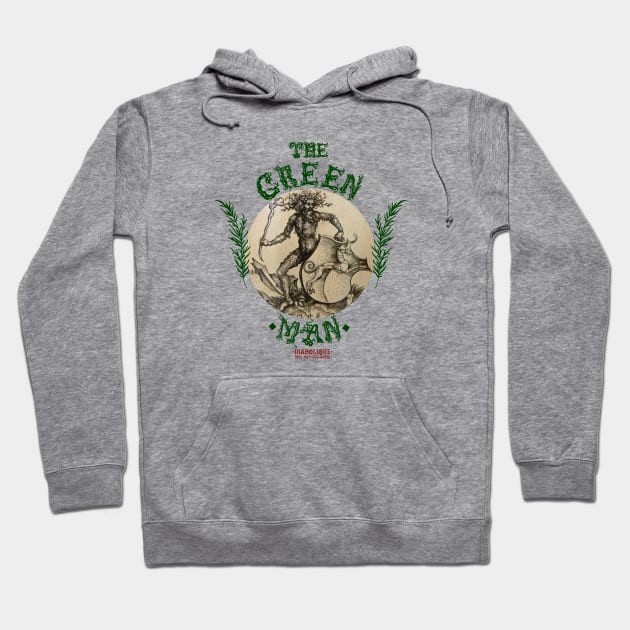 The Green Man Hoodie by ElijahBarns